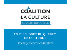 Coalition la Culture le Coeur du Québec