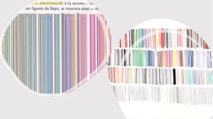 Capture d'écran bug numérique. Magali Babin/ Toutes les couleurs de l'atelier, 2010, crayons et feutres sur papier